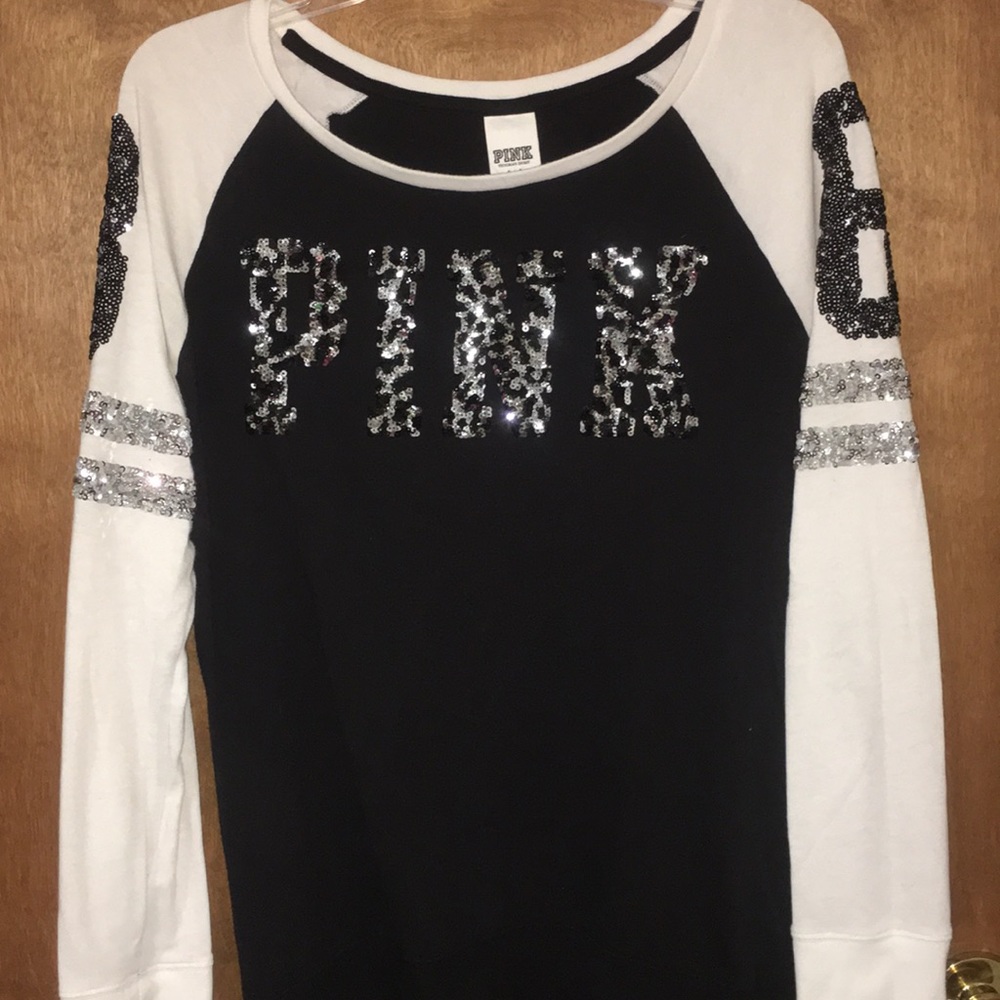 PINK-Victoria’s Secret sequined crewneck